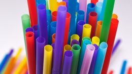 A bunch of colorful plastic straws. Photo credit: Horia Varlan (Wikimedia)