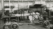 Steel Frame of the Soybean Car, 1941. Photo credit: The Henry Ford (Flickr)